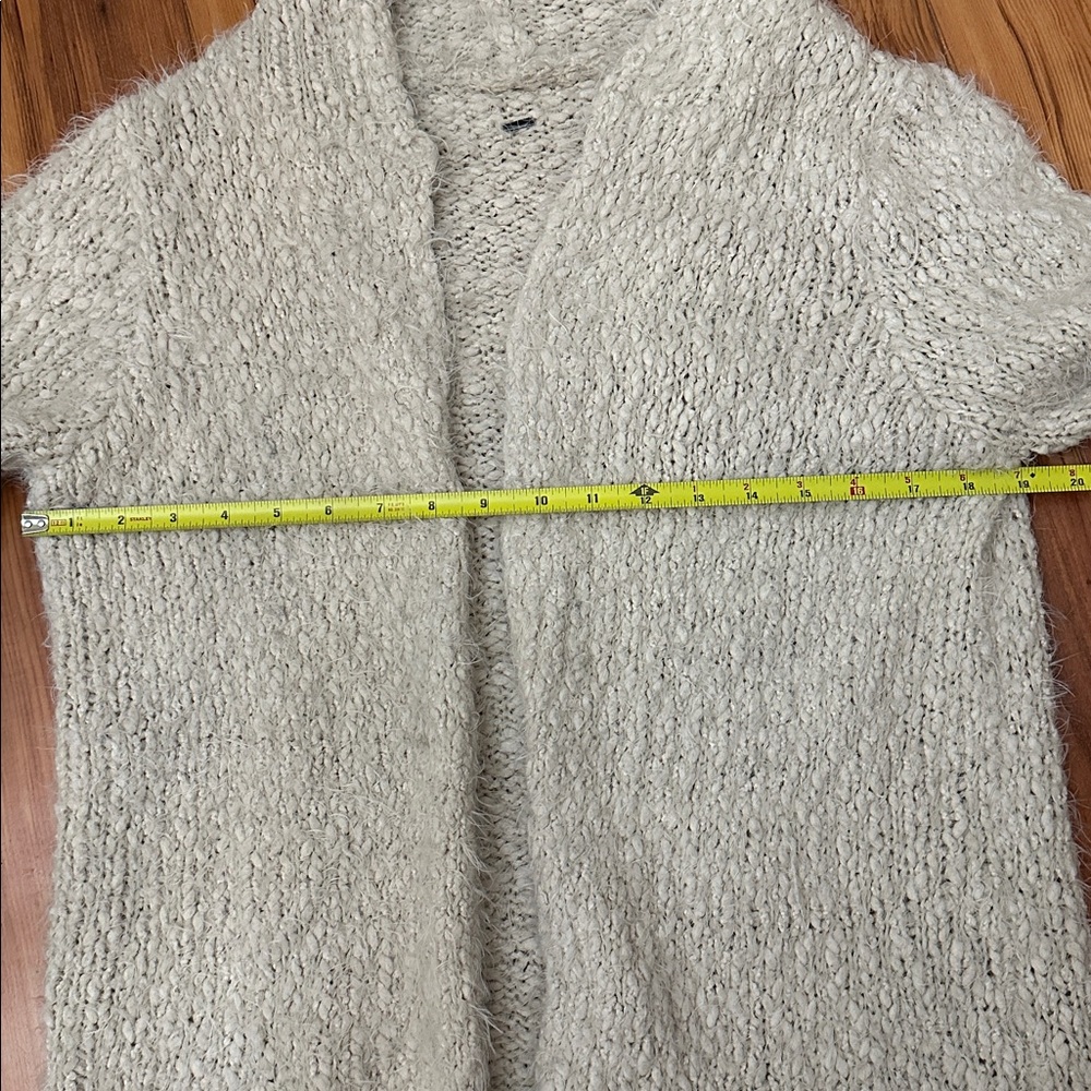 Open Front Mid Length Cardigan - Picture 7 of 9